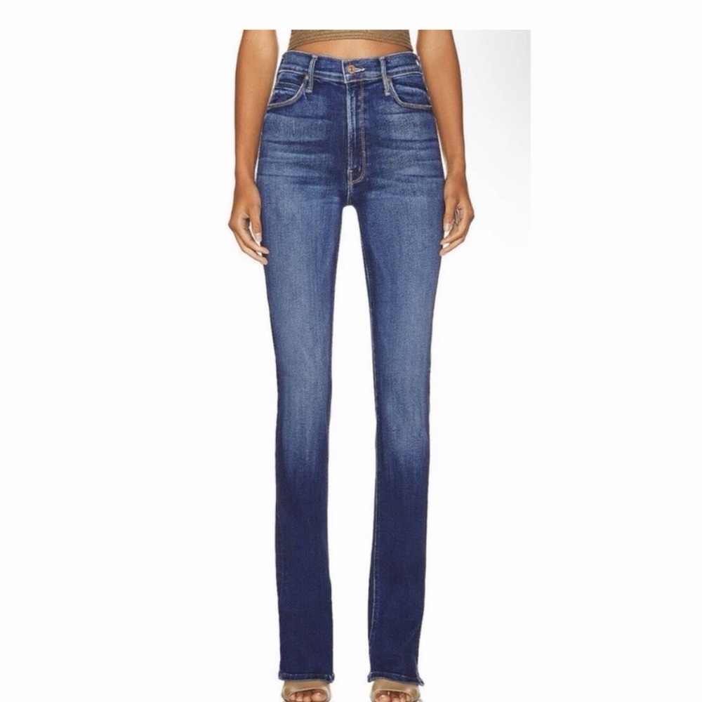 MOTHER High Waisted Runaway Jeans Change Is In The Air 27